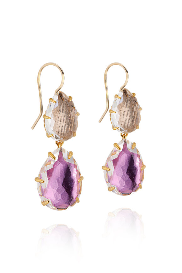 Larkspur & Hawk - Large Catherine Double Drop Earrings