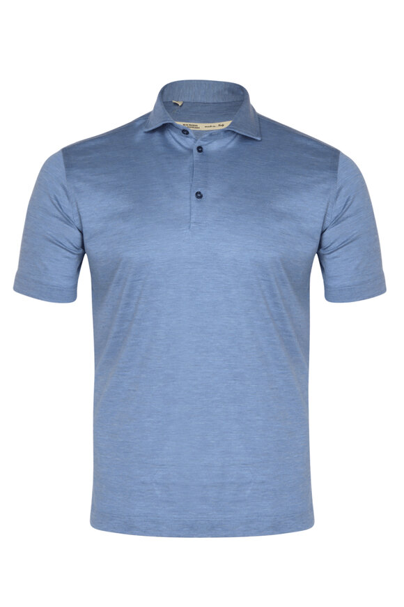 Tシャツ・カットソー ZEGNA SS25 ZEGNA T-shirts and Polos Blue (E7358A5 B746B09) Navy Blue Premium Cotton Polo Shirt SS25 30059708 | Zegna SG