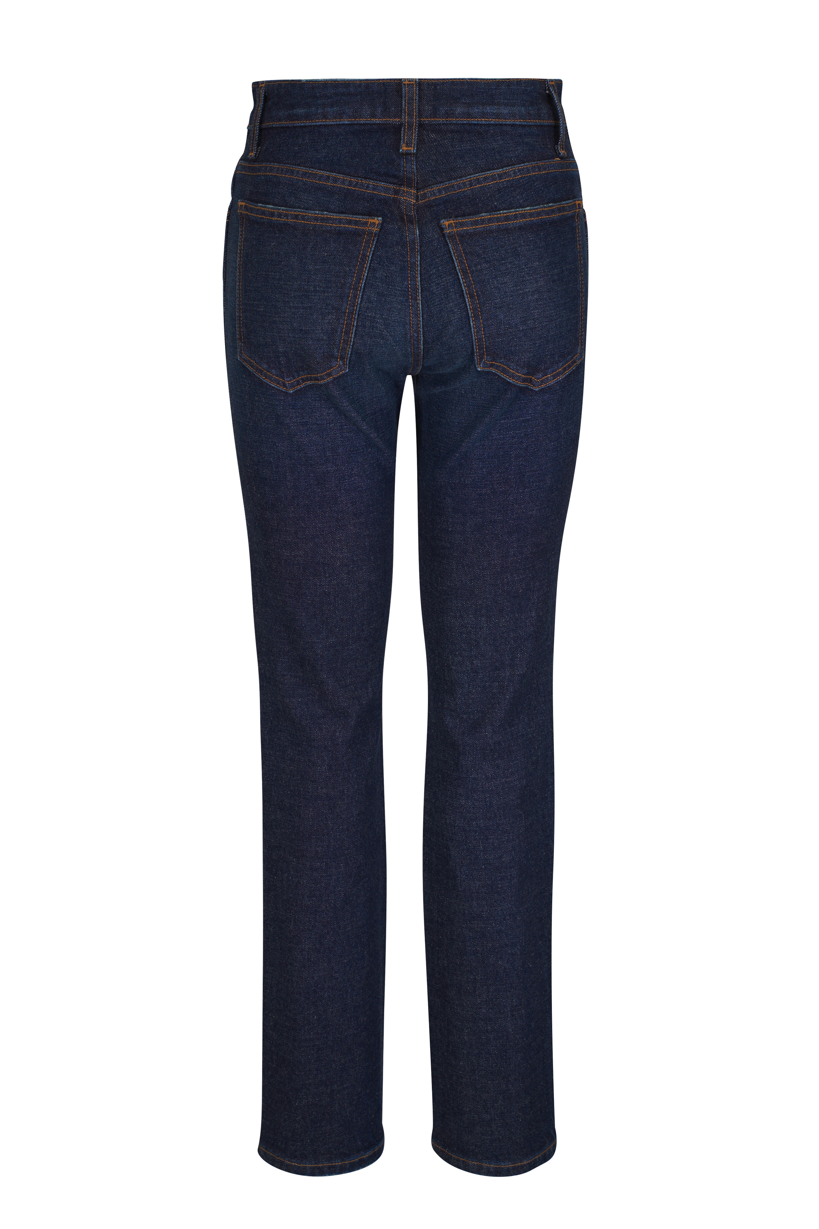 【KHAITE】 VIVIAN デニム 27inch Vivian Stretch Jean in Black Rinse – KHAITE