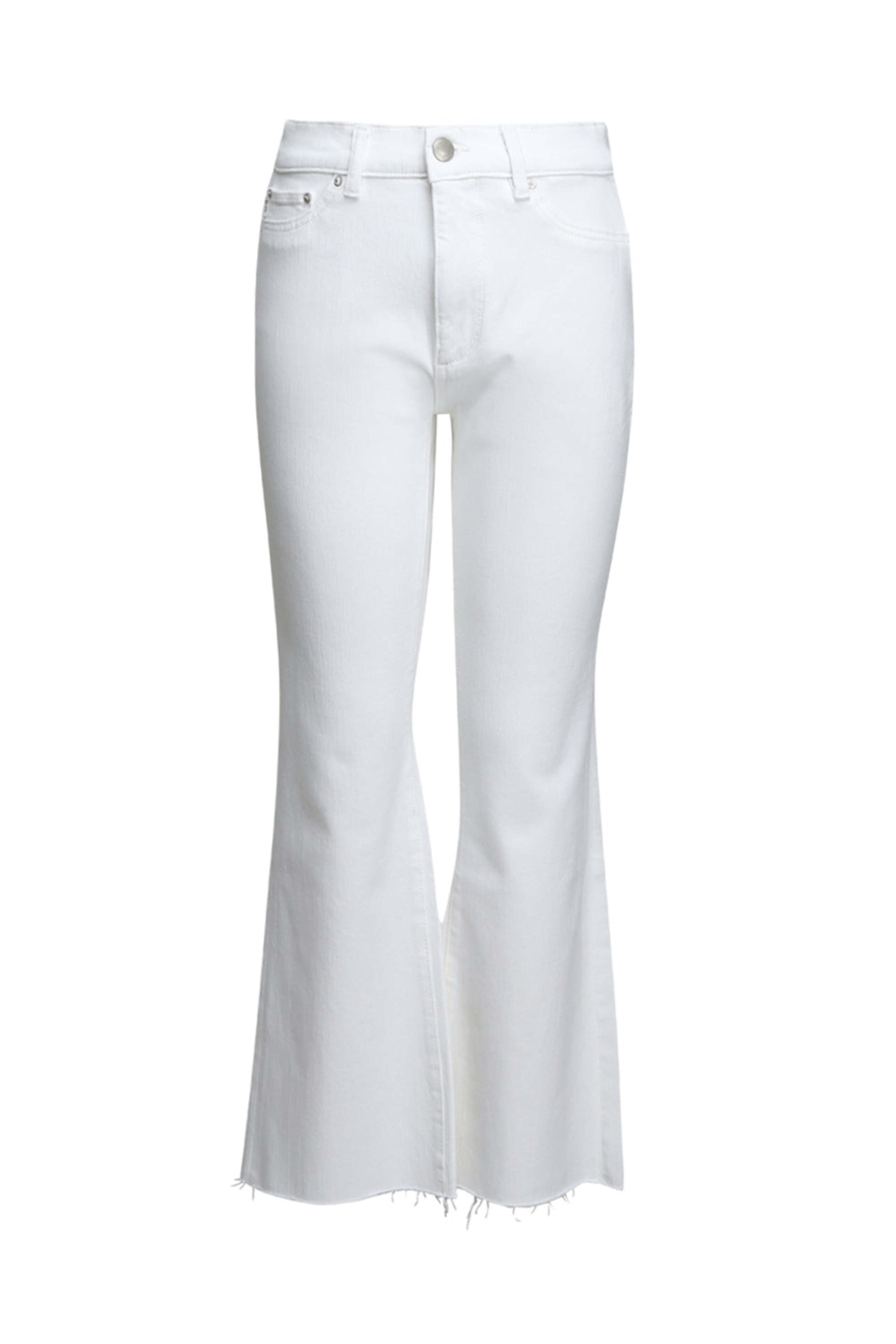 DL1961 - Bridget White High Rise Crop Bootcut Jean