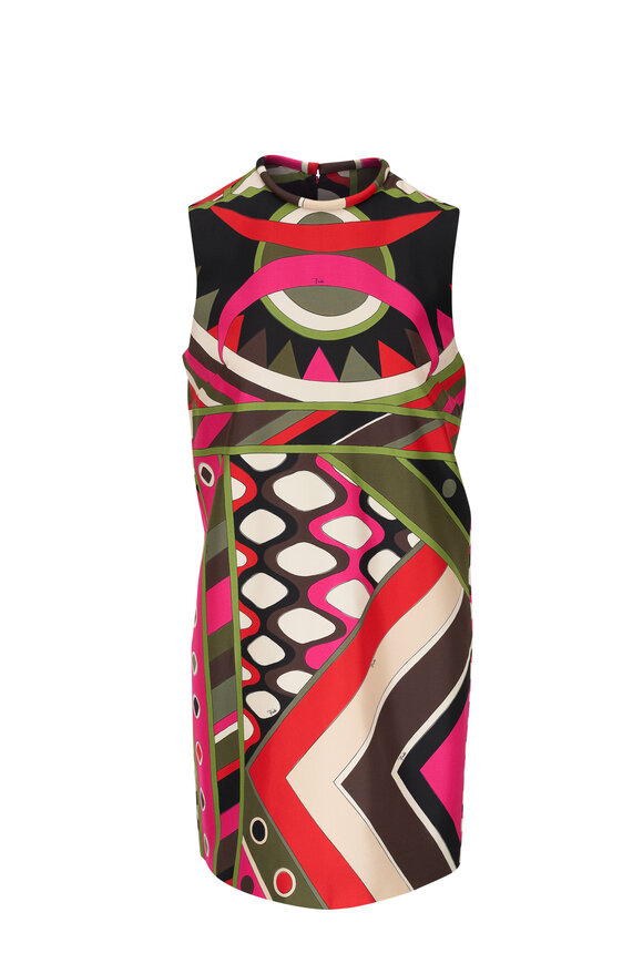 Pucci - Multicolor Printed Mini Dress