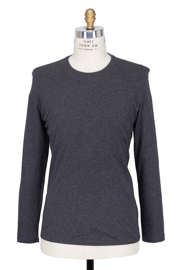 A T M - Charcoal Classic Long Sleeve T-Shirt