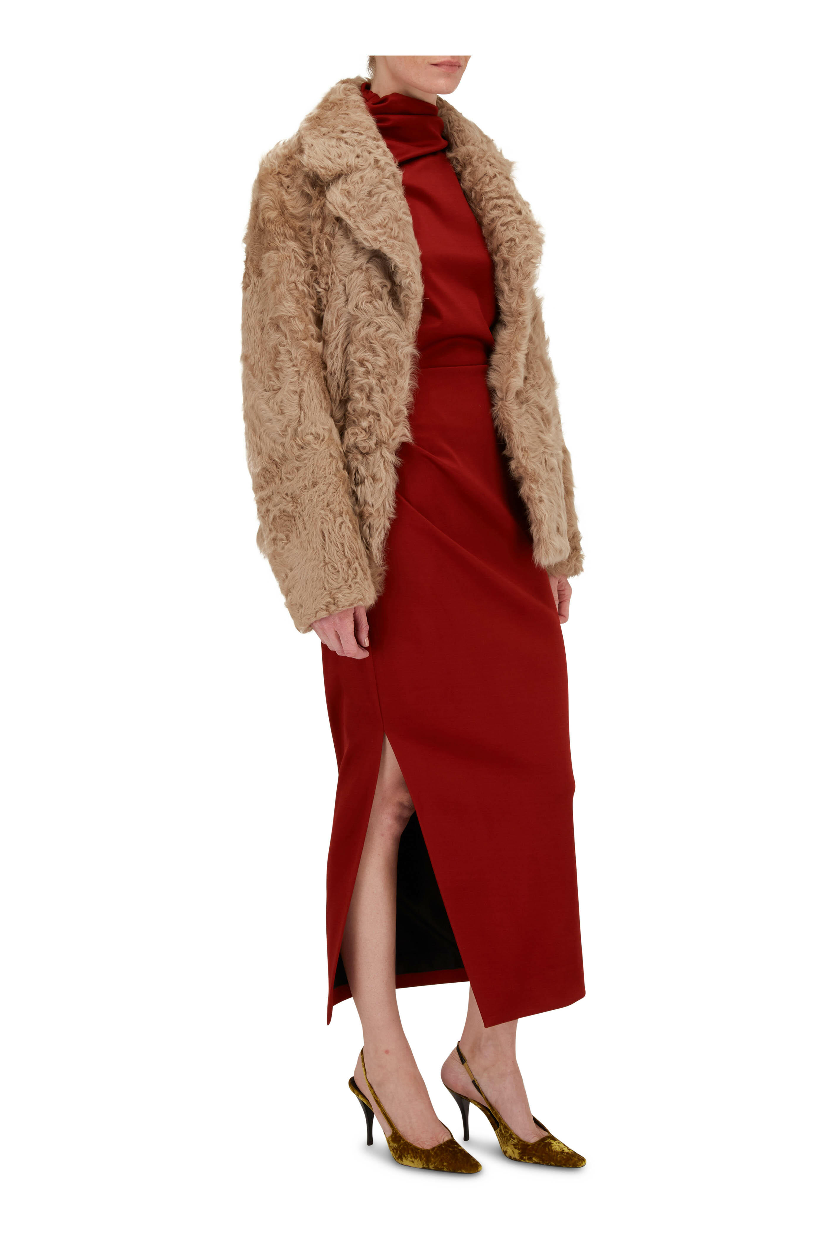 KZ_K Studio - Nuage Brick Stretch Tech Skirt