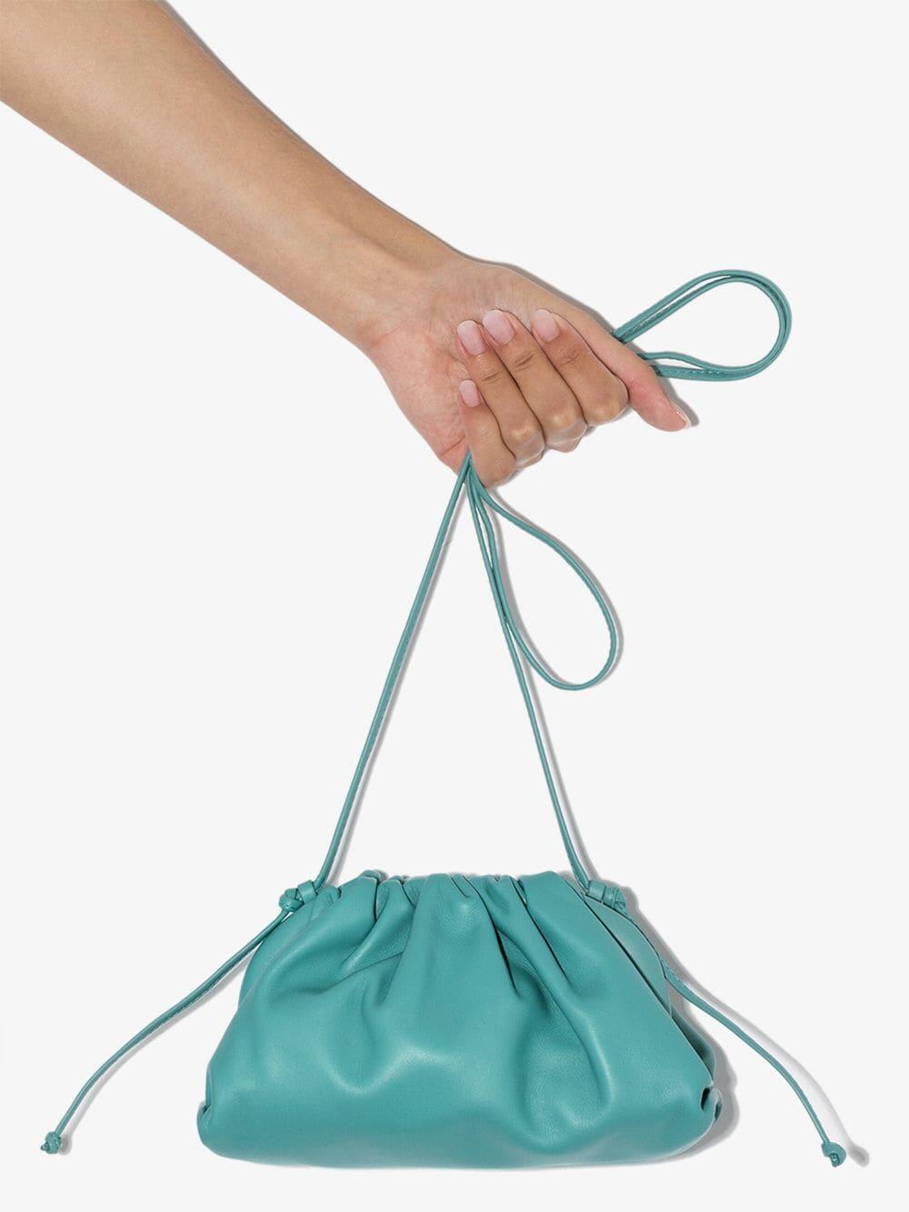 Bottega Veneta Light Blue Mini Pouch Clutch – REDELUXE