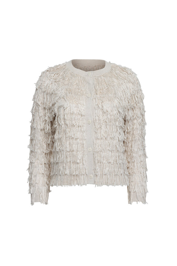 The Great Fringe Natural Cardigan