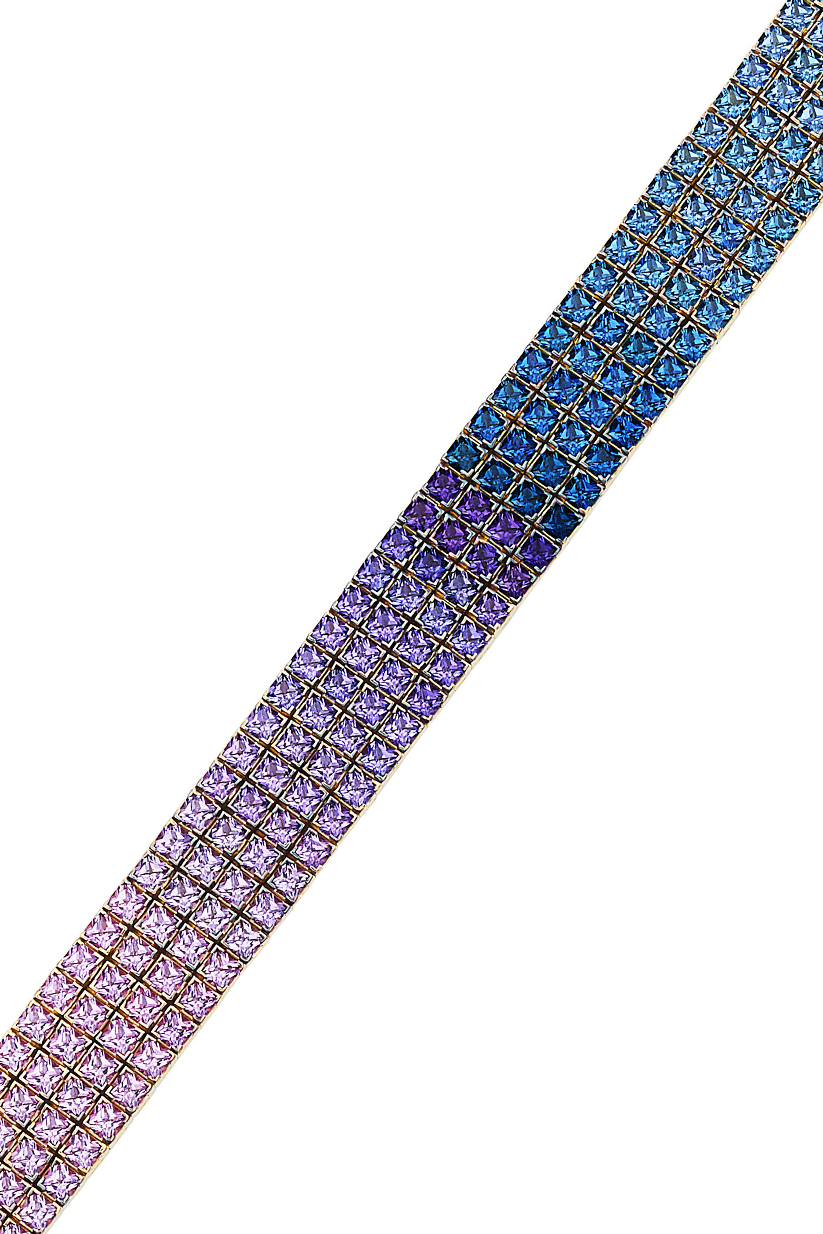Emily P. Wheeler - Ombré Sapphire Mesh Bracelet