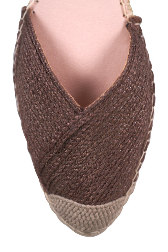 Ron White Yulia Chocolate Flat Espadrille - view 5