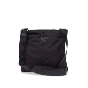 prada バッグ PRADA Triangle Shoulder Bag SAFFIANO CUIR leather, Nero