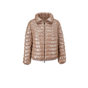 Moncler - Sador Giubbotto Champagne Down Jacket | Mitchell Stores