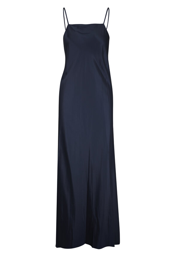 TWP Scoop Back Blueberry Slip Dress - view 1