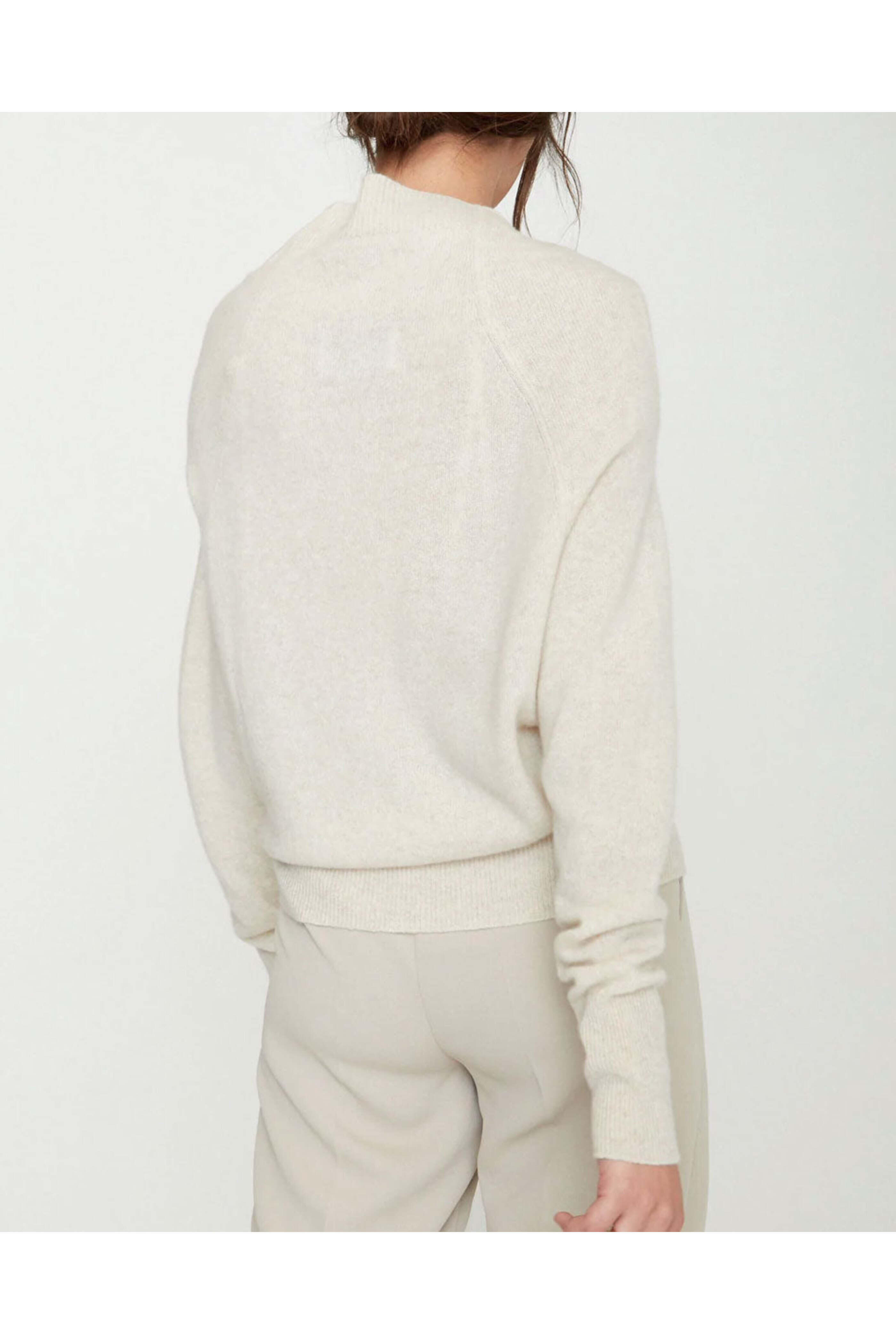 Brochu Walker - Bisque Melange Lori Off Shoulder Sweater