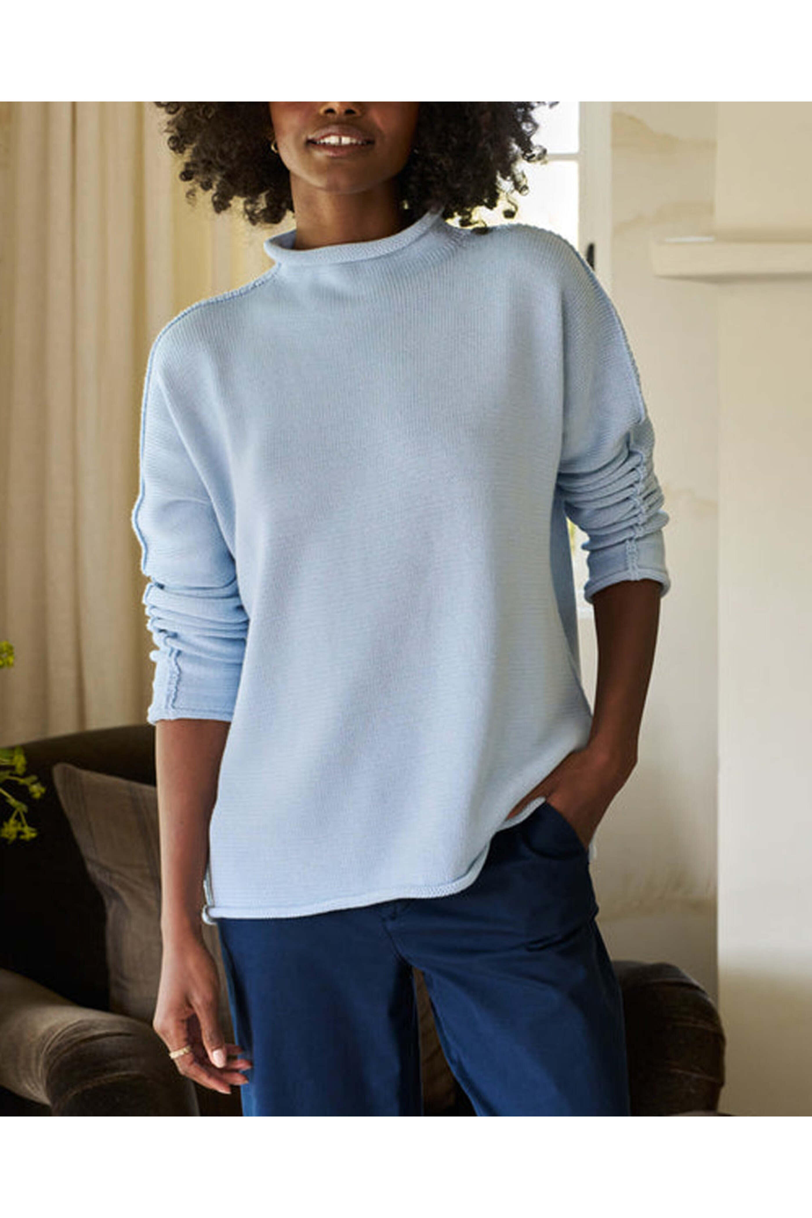 Frank & Eileen - Ice Monterey Knitted Sweater