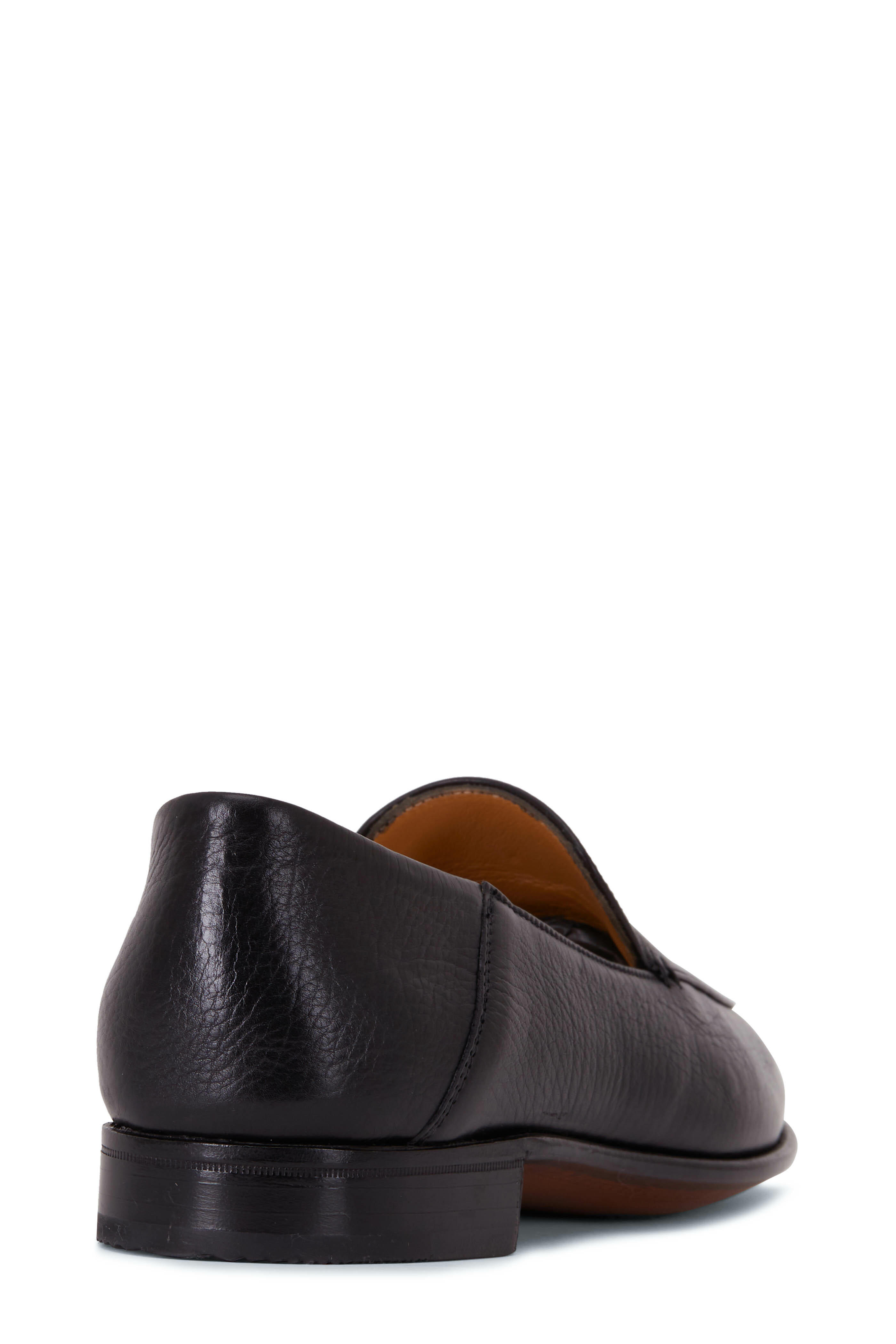 Gravati - Black Leather Moccasin