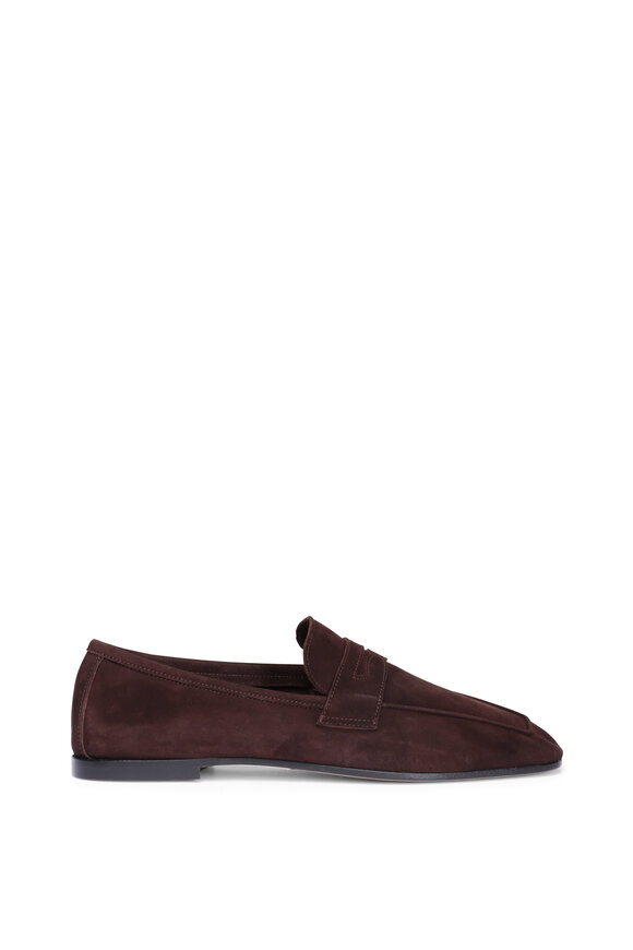 Sophique Milano Essenziale Brown Suede Loafer - view 2