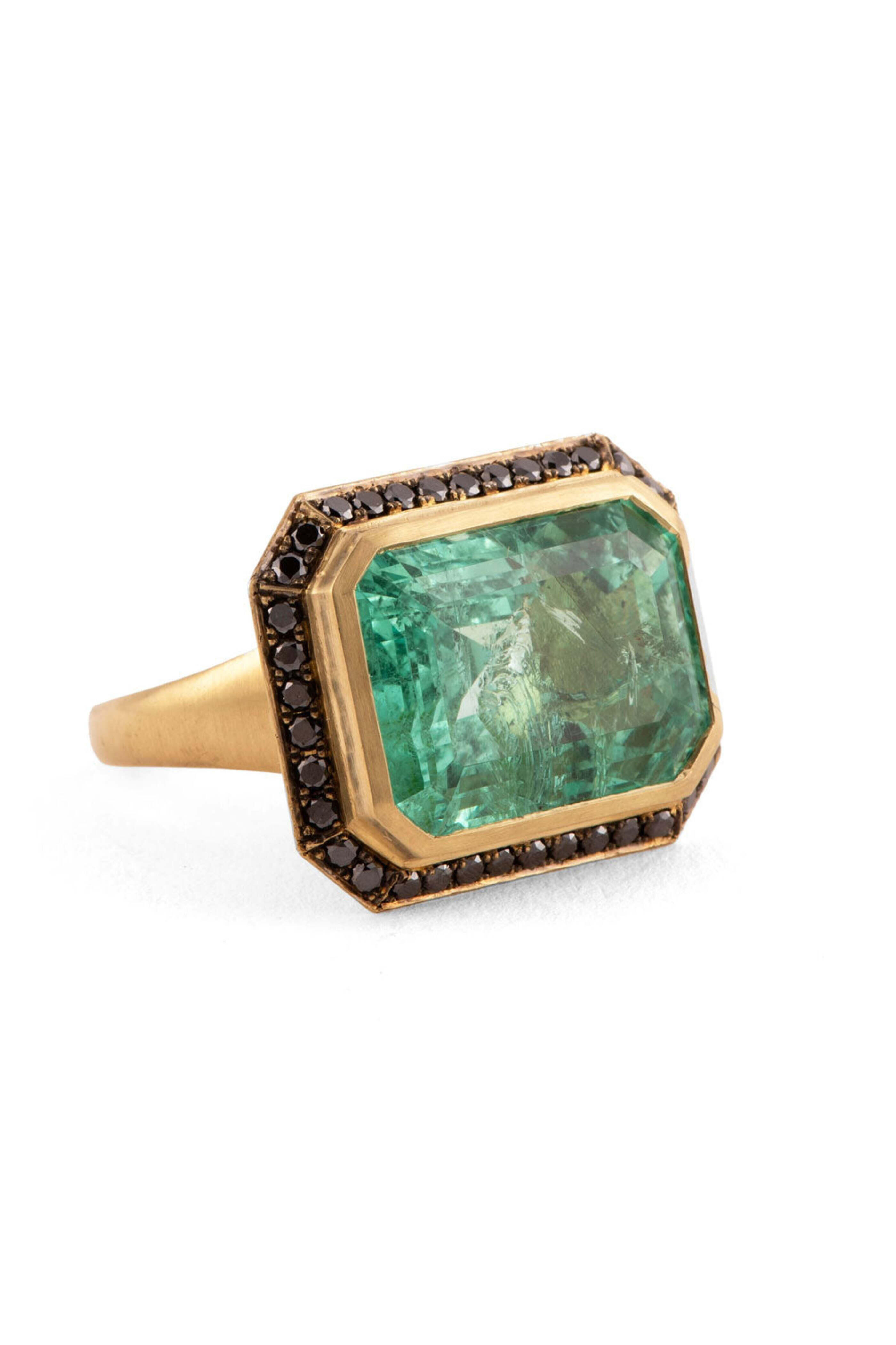 Sylva & Cie - Columbian Emerald Statement Ring