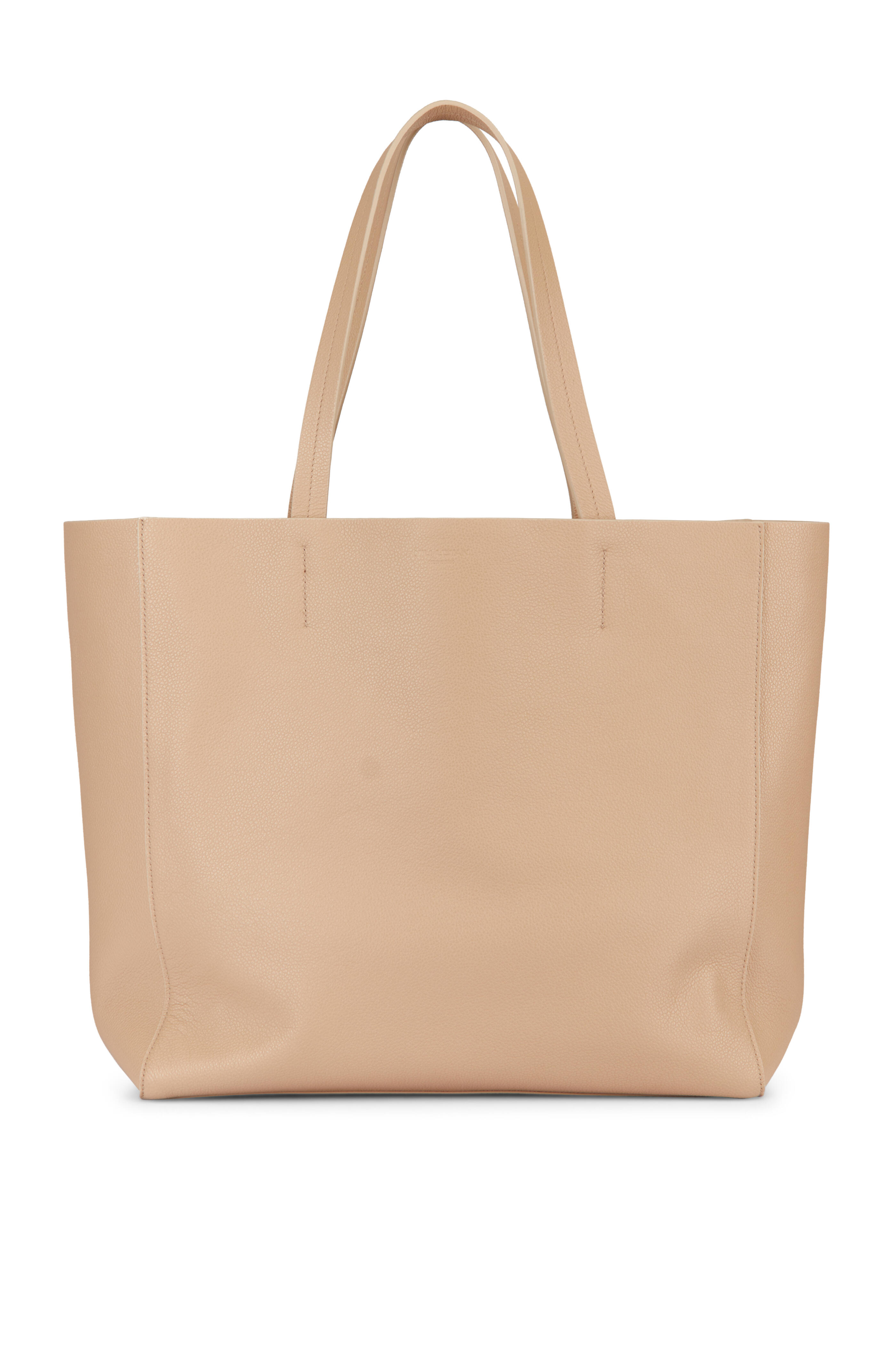 Nili Lotan - Medium Keith Soft Khaki Leather Tote - view 1