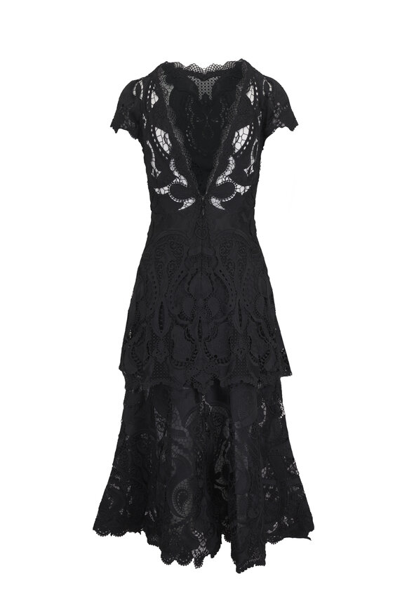 Simkhai Laura Black Lace Dress - view 3