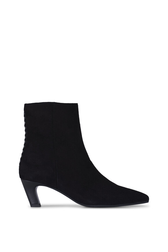 Ron White Loralie Onyx Cashmere Suede Short Boot, 50mm - view 2