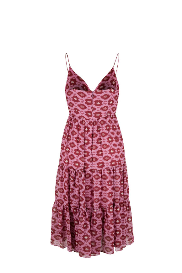 Sachin + Babi - Dalia Fuchsia & Burgundy Dress