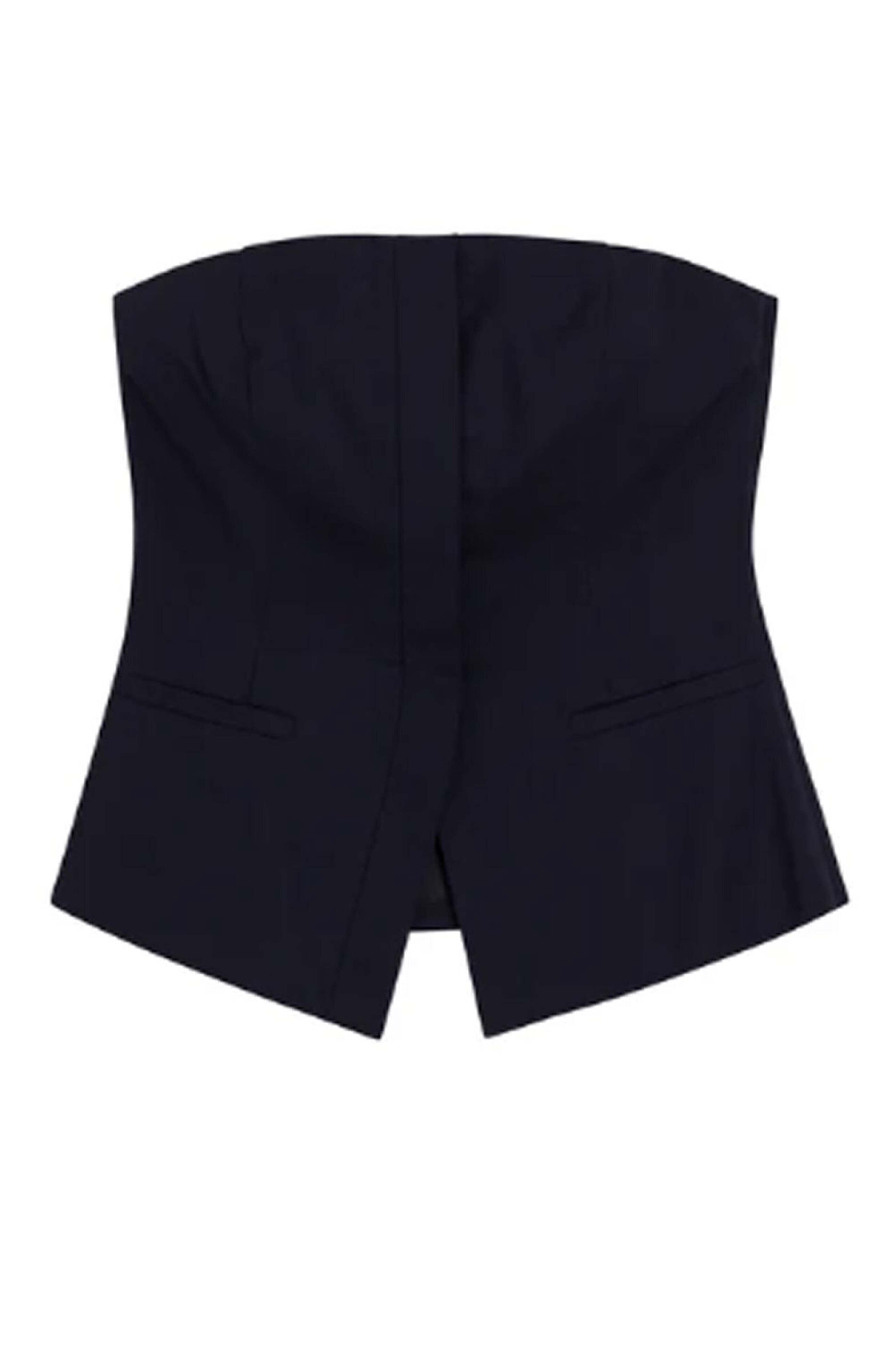 A.L.C. - Maritime Navy Renee Tailored Strapless Top