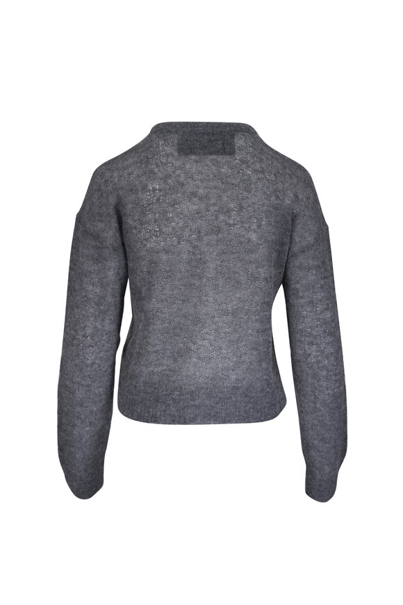 Wynn Hamlyn - Pansy Grey Flower Cardigan | Mitchell Stores