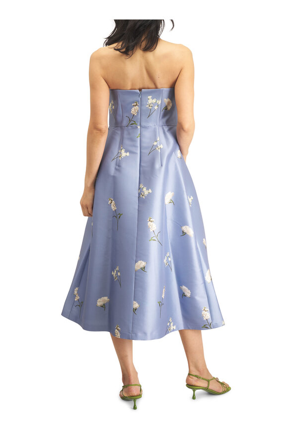 Sachin Babi Shay Twilight Roses Strapless Dress - view 3