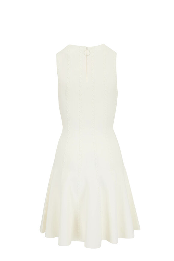 Akris Punto - Cream Fit & Flare Dress