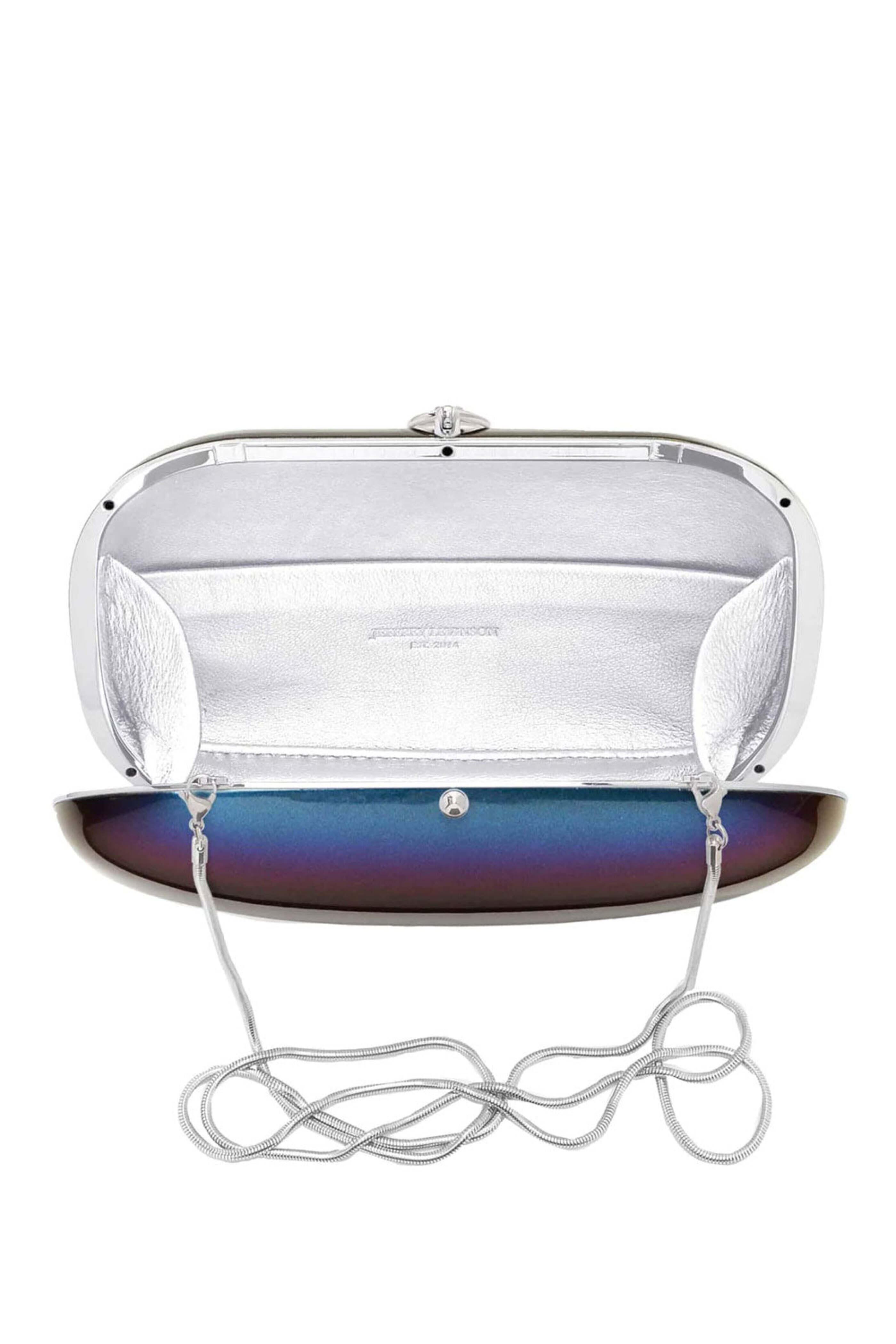 Jeffrey Levinson - Elina Plus Clutch in Midnight Pearl