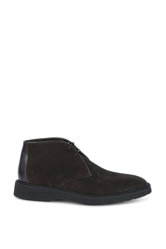 Berluti - Dark Brown Suede Chukka Boot 