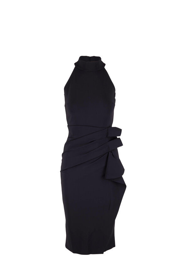 Chiara Boni La Petite Robe - Gudrum Black Sleeveless Halter Dress