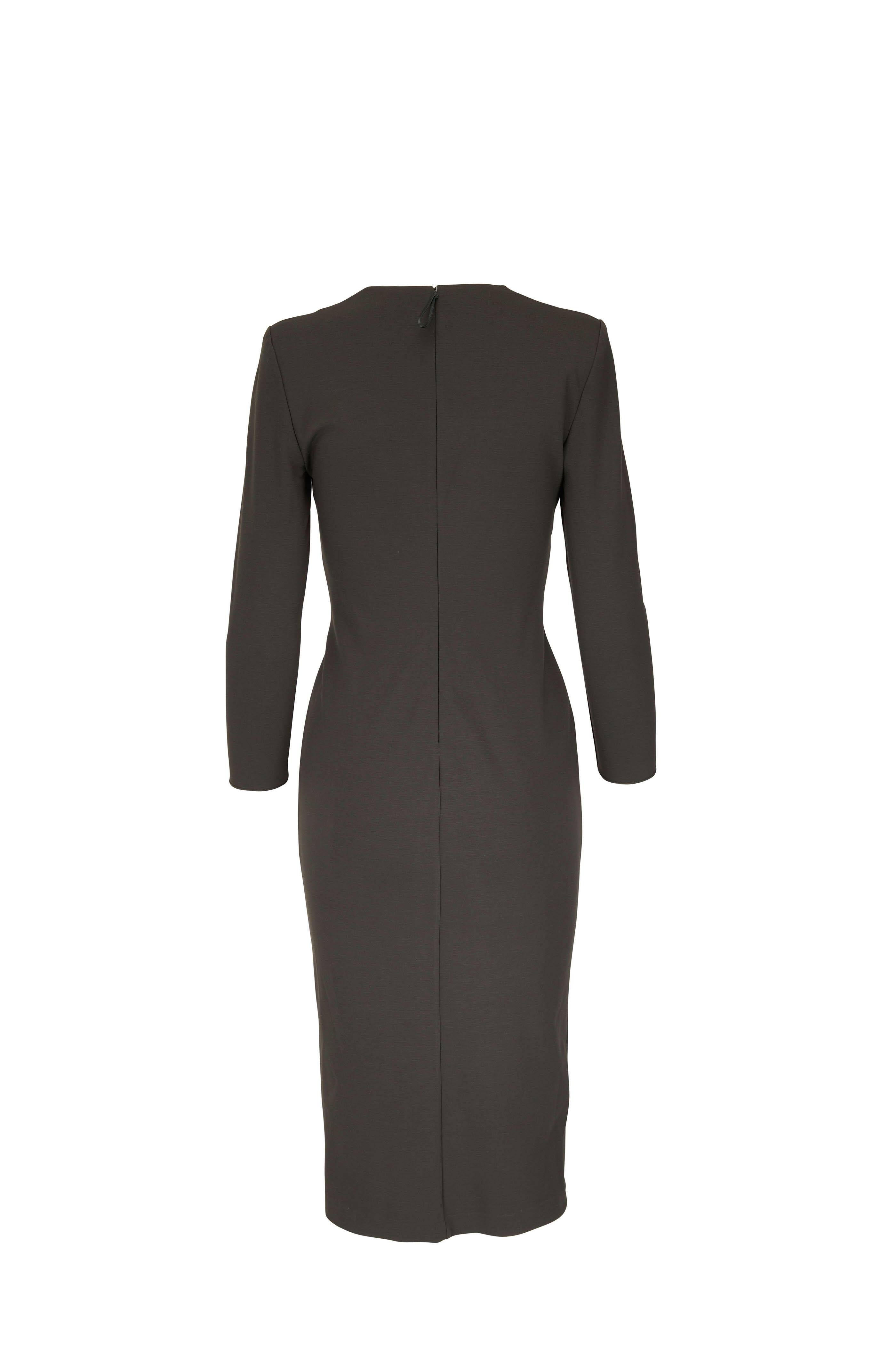 forest green bridesmaids dresses Boden Women's Louisa Short Jersey Dress in Green main image 1