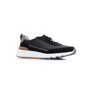 Brunello Cucinelli - Perforated Leather & Suede Sneaker in