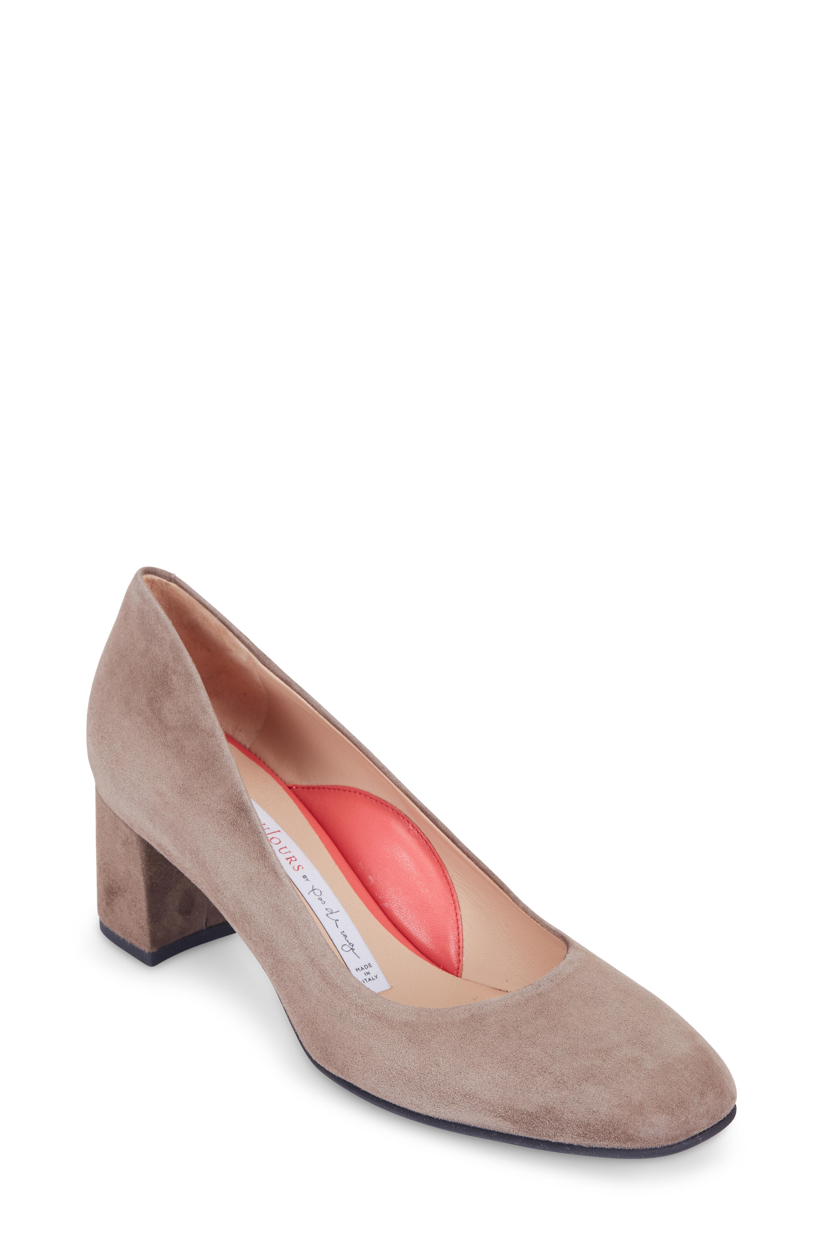 The Block Heel Pointed Pump in Light Natural – Shoes 'N' More