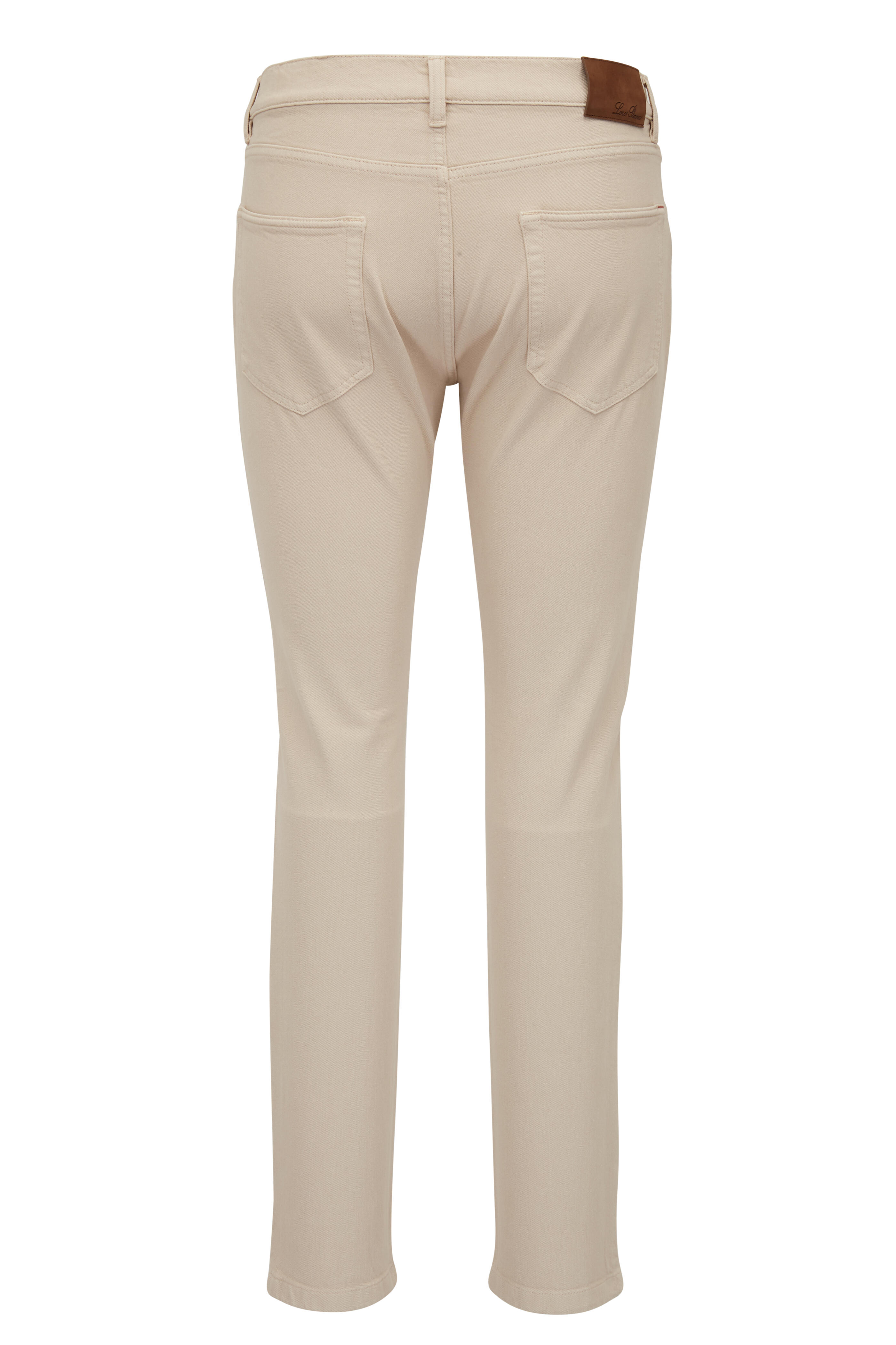 Loro Piana - NY Dye Beige Five Pocket Pant | Mitchell Stores