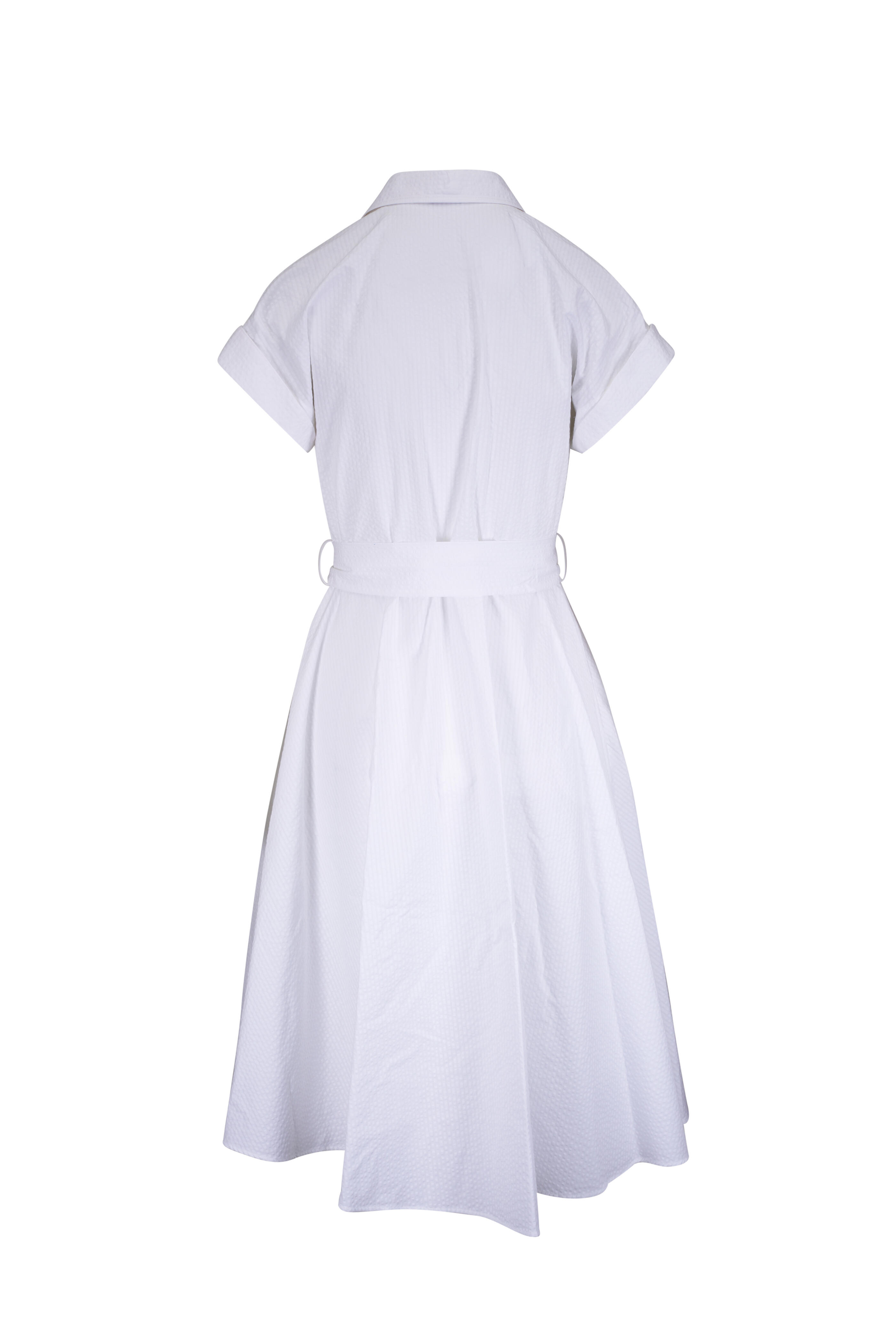 seersucker a line dress Marine Layer Darcy Seersucker Maxi Dress main image 1