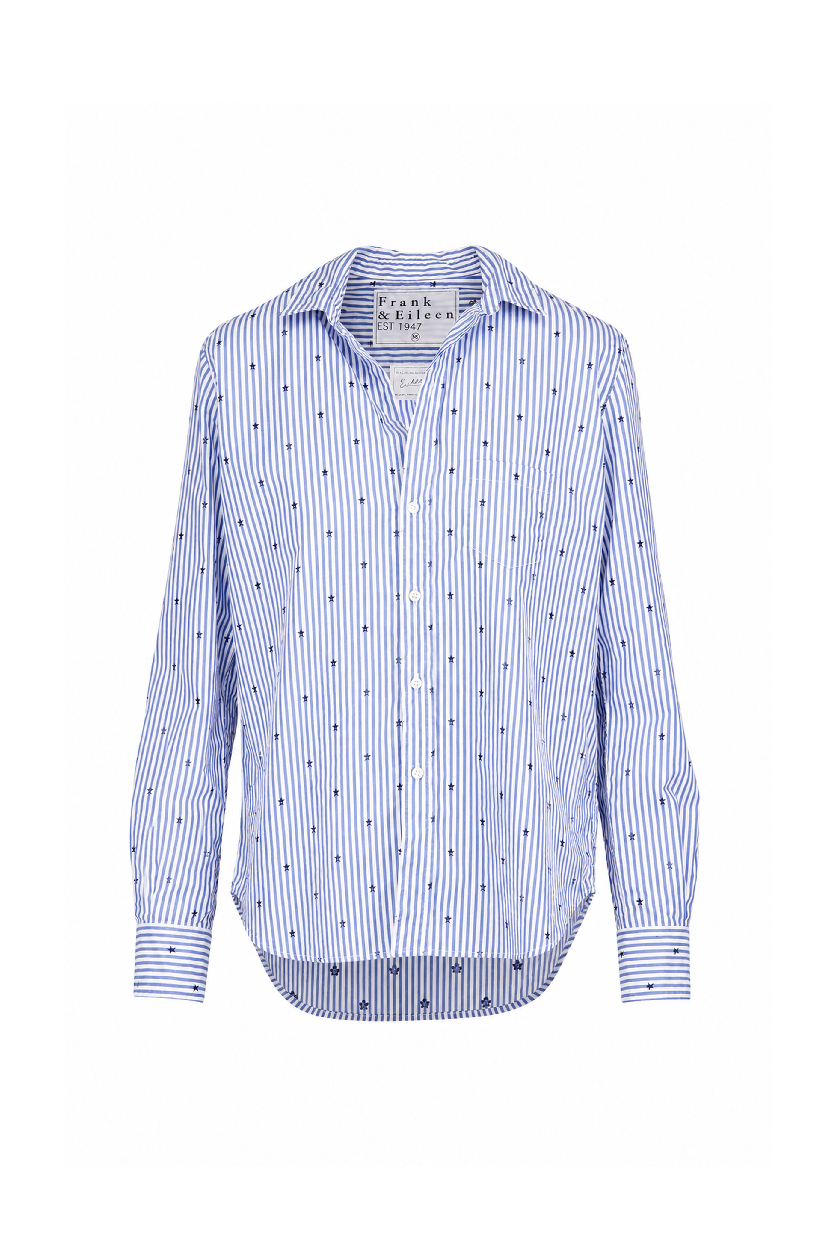 Frank & Eileen - Eileen Navy Star & Stripe Relaxed Button-Up Shirt - view 1