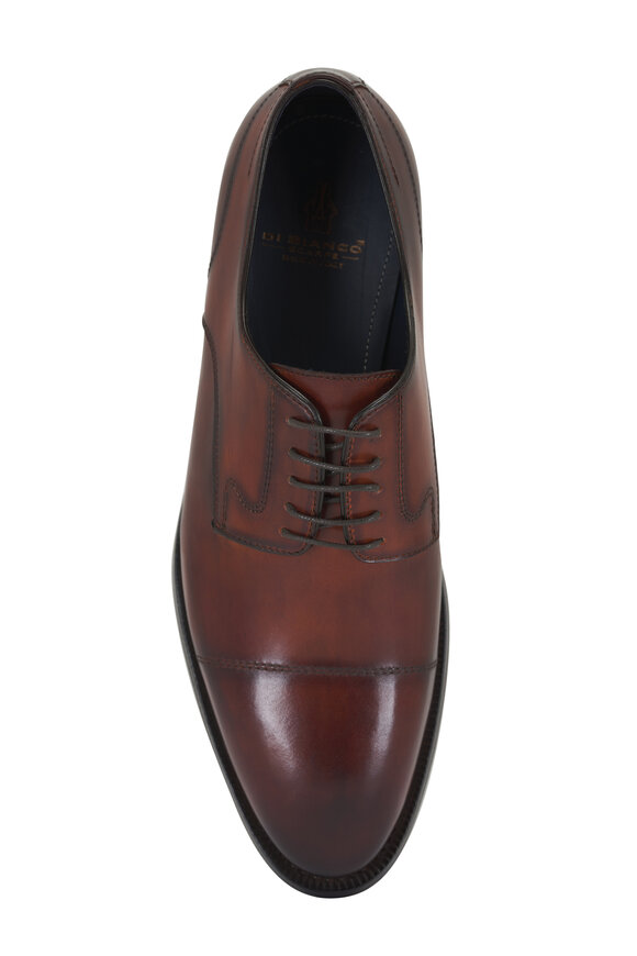 Di Bianco - Bersano Marmo Brown Leather Dress Shoe