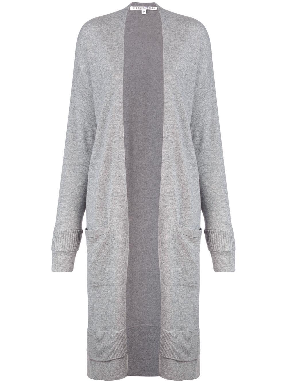 Veronica Beard - Acadia Gray Cashmere Open Cardigan