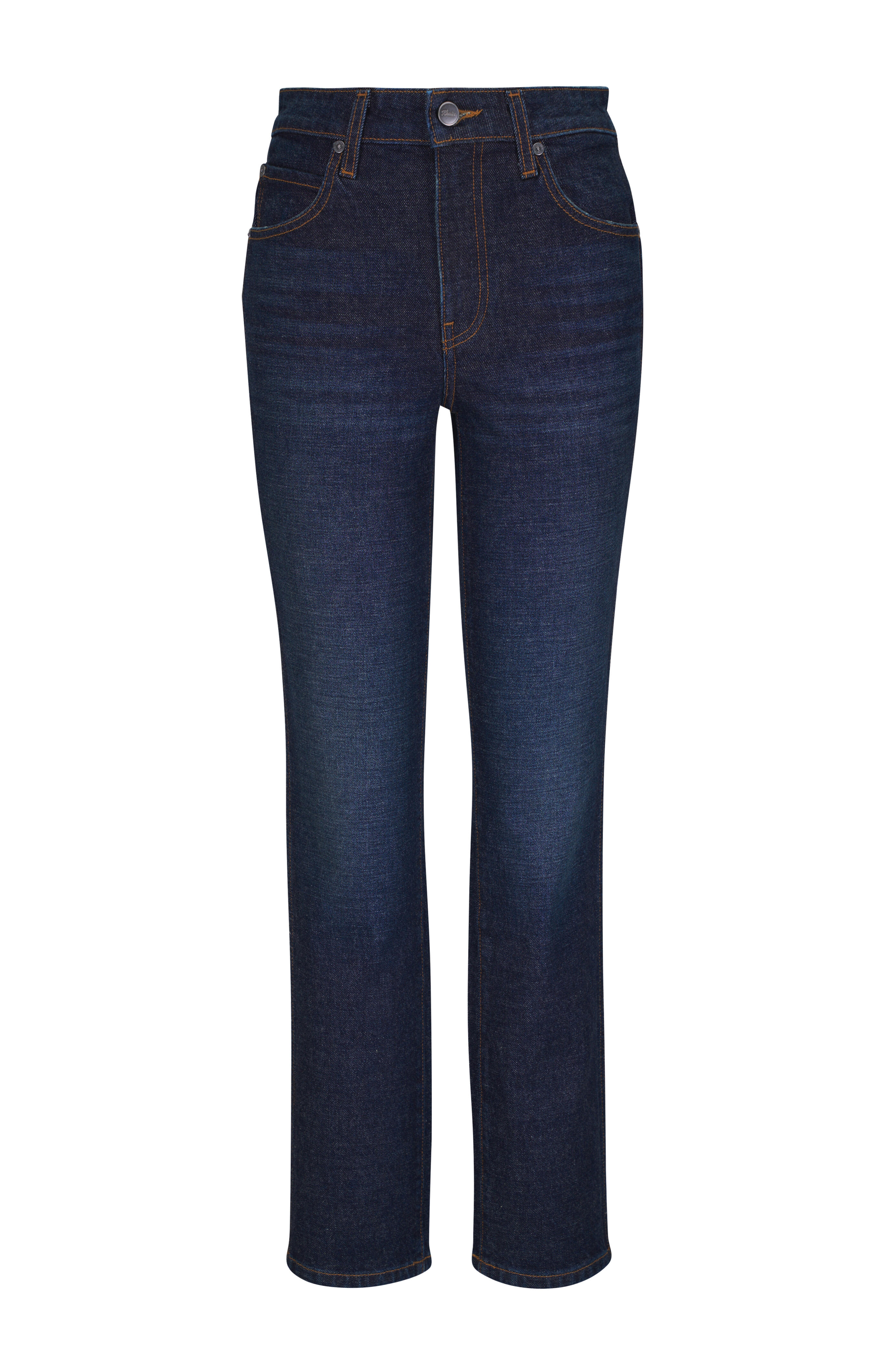 デニム・ジーパン KHAITE BLACK COTTON JEANS Viv Jean in Carlyle – KHAITE