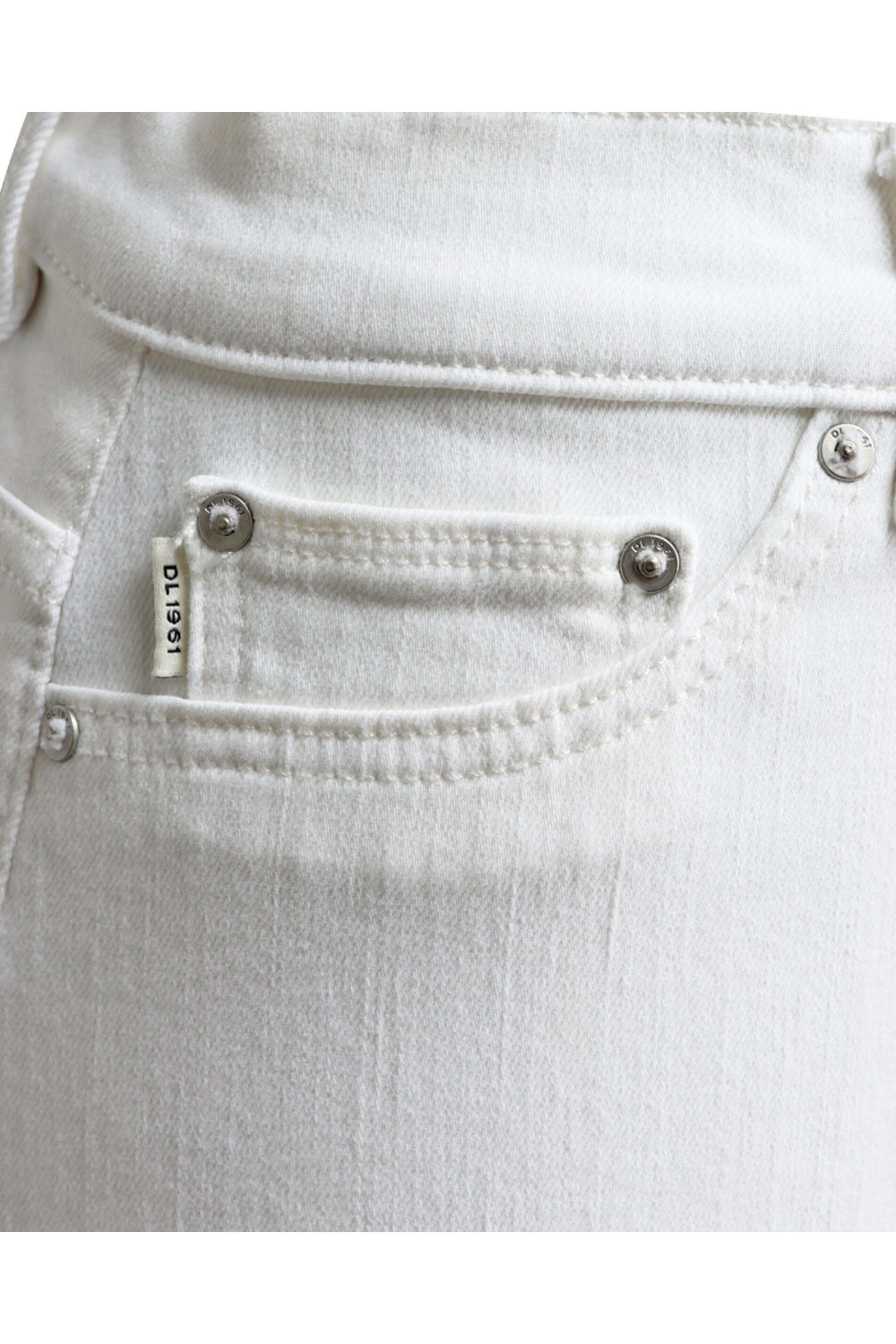 DL1961 - Bridget White High Rise Crop Bootcut Jean