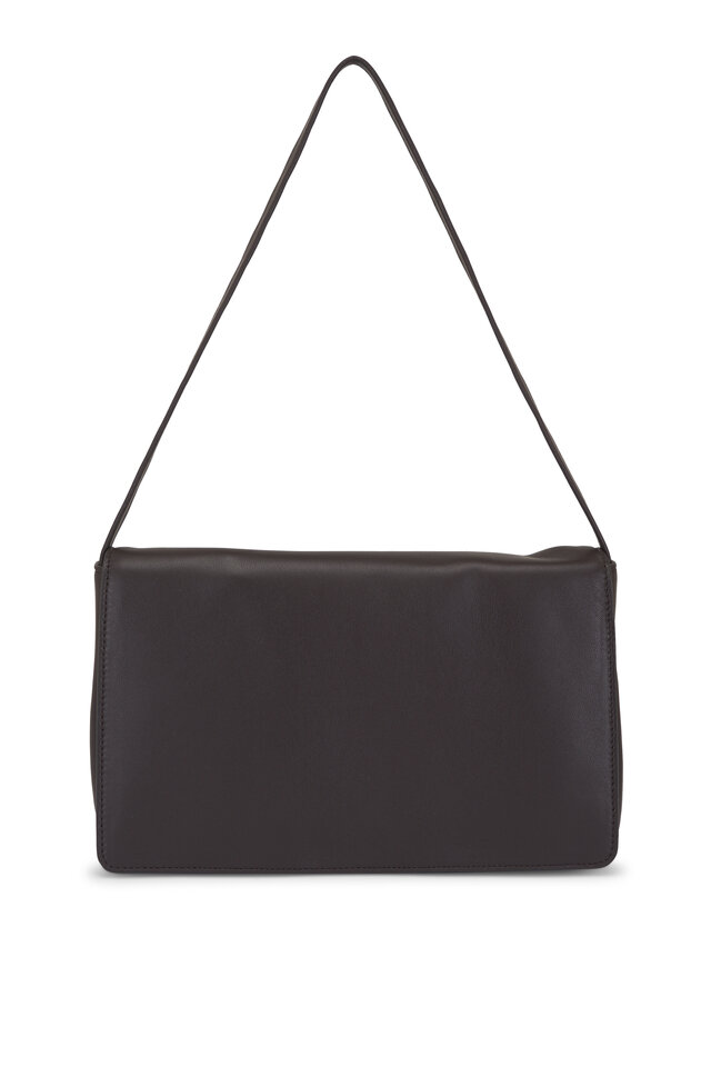 THE ROW Emy leather shoulderエミーレザー ショルダー The Row - Emy Black Leather Shoulder Bag | Mitchell Stores