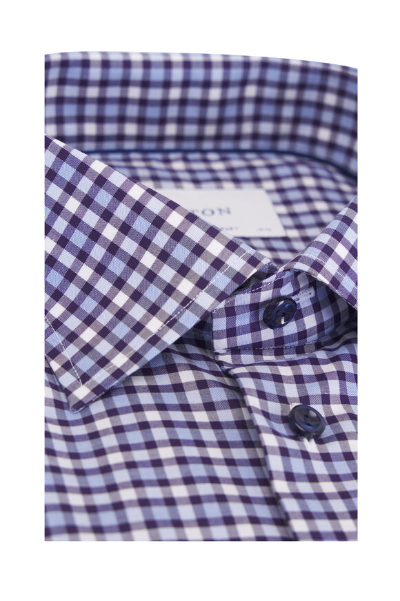 Hagen Shirts - Lilac Cotton Tick Weave Dress Shirt