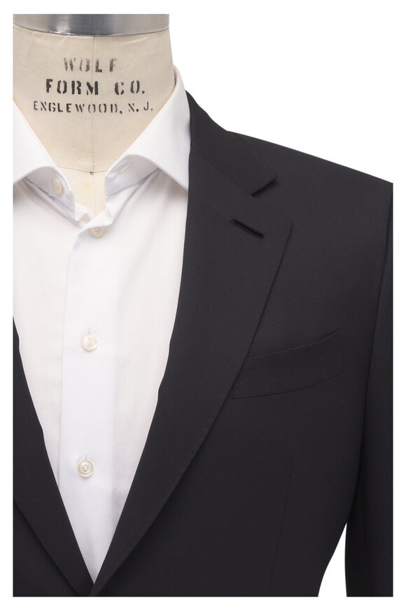 Zegna - Trofeo Black Wool Suit | Mitchell Stores Zegna - Trofeo Black Wool Suit | Mitchell Stores