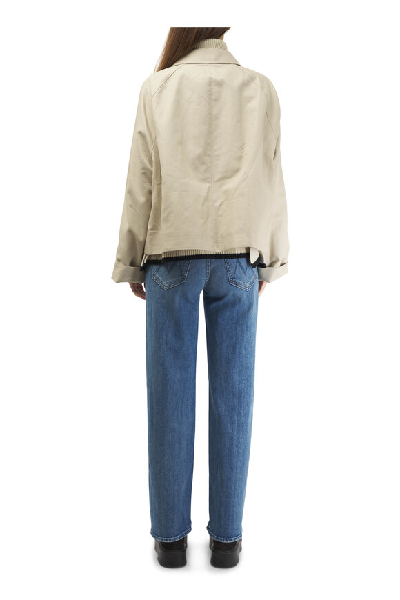 Max Mara - Mirko Brown Wool & Cashmere Belted Jacket