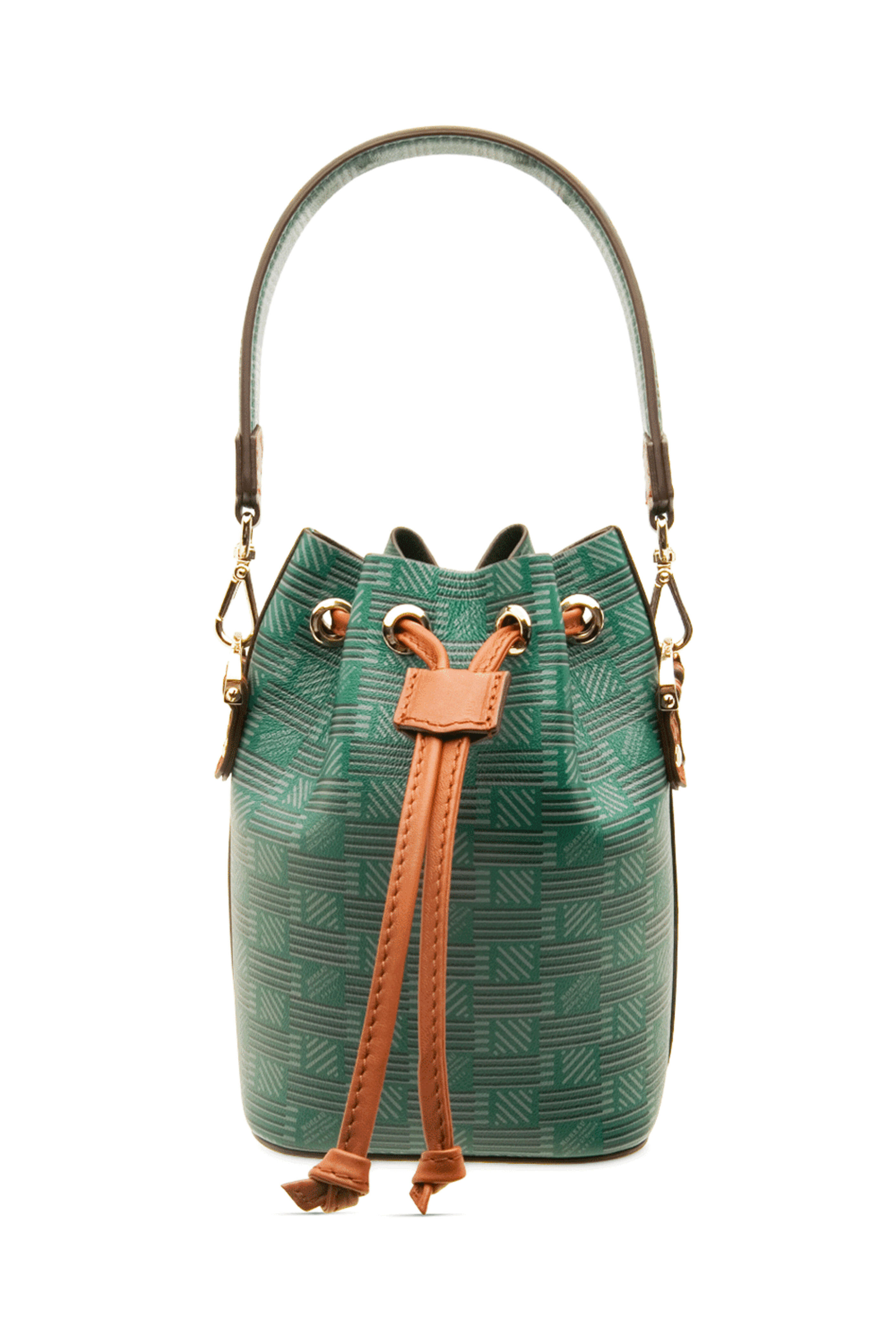 Moreau Paris - La Pon PM Bucket Bag in Vert
