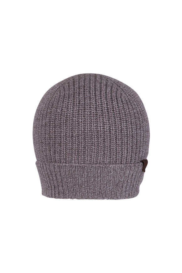 Maurizio Baldassari Taupe Brenta Knit Beanie