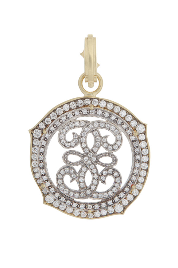 Sylva & Cie - Custom Diamond Pendant