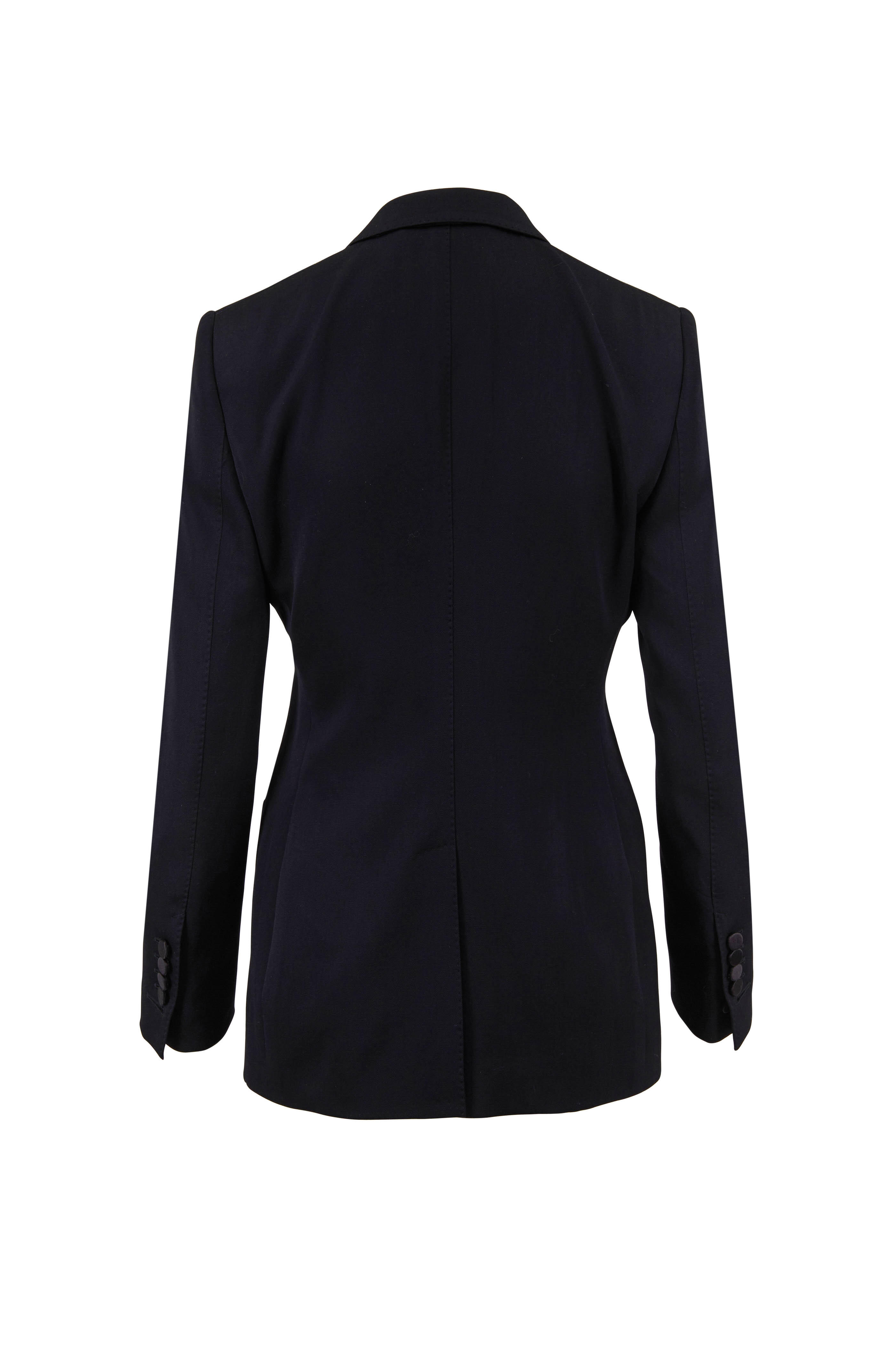 Tom Ford - Black Silk Peak Lapel Tuxedo Jacket