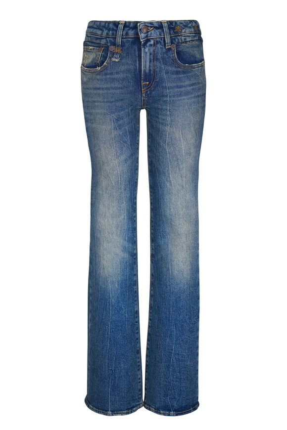 R13 Boy Flare Cotton Stretch Jean
