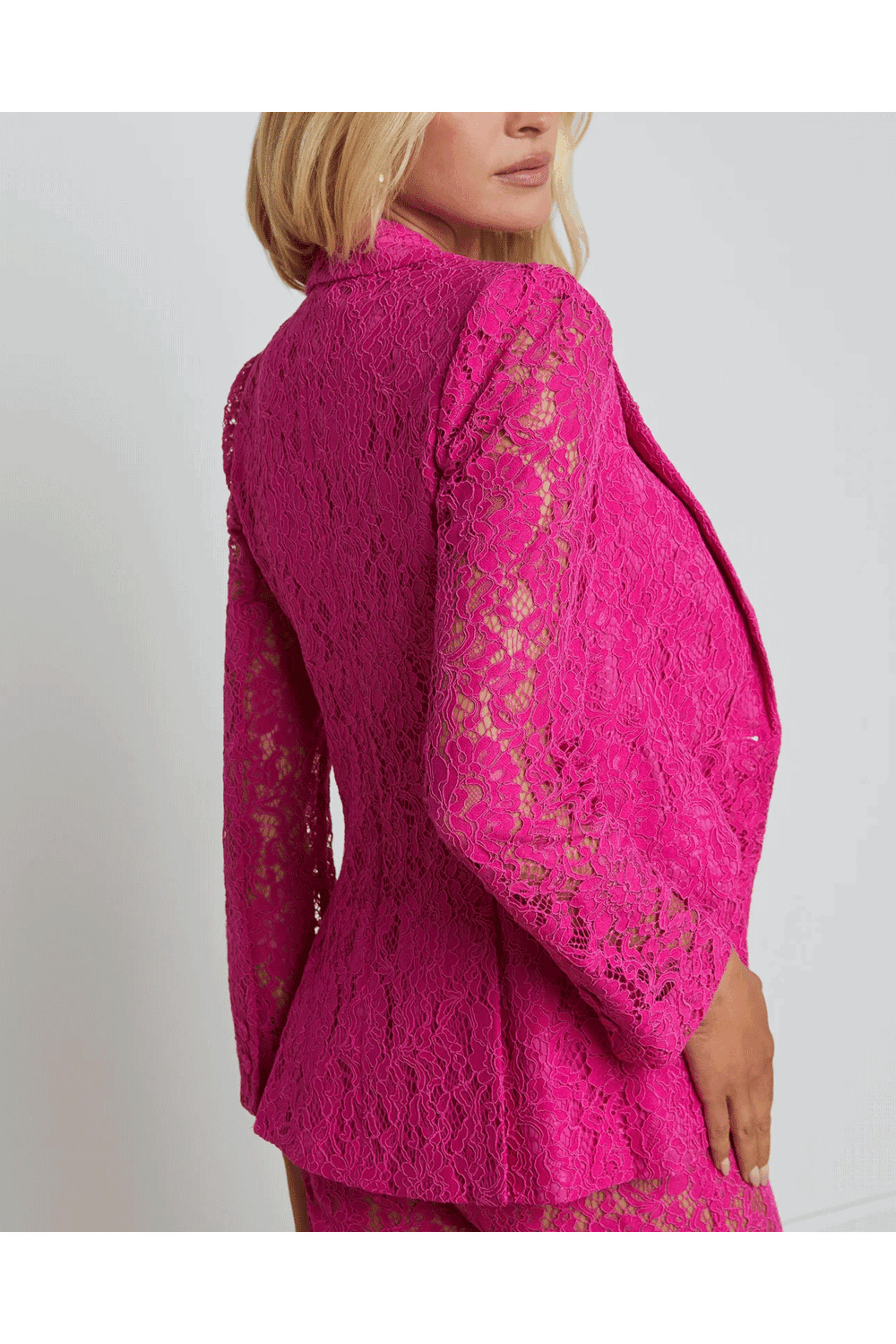 L'Agence - Light Ruby Chamberlain Blazer